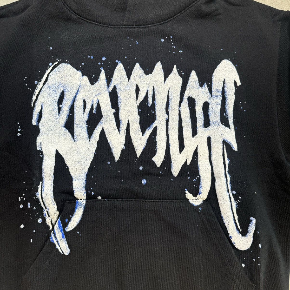 Revenge Revenge Snowfall Hoodie Black SIZE MEDIUM Size US M / EU 48-50 / 2 - 4 Thumbnail