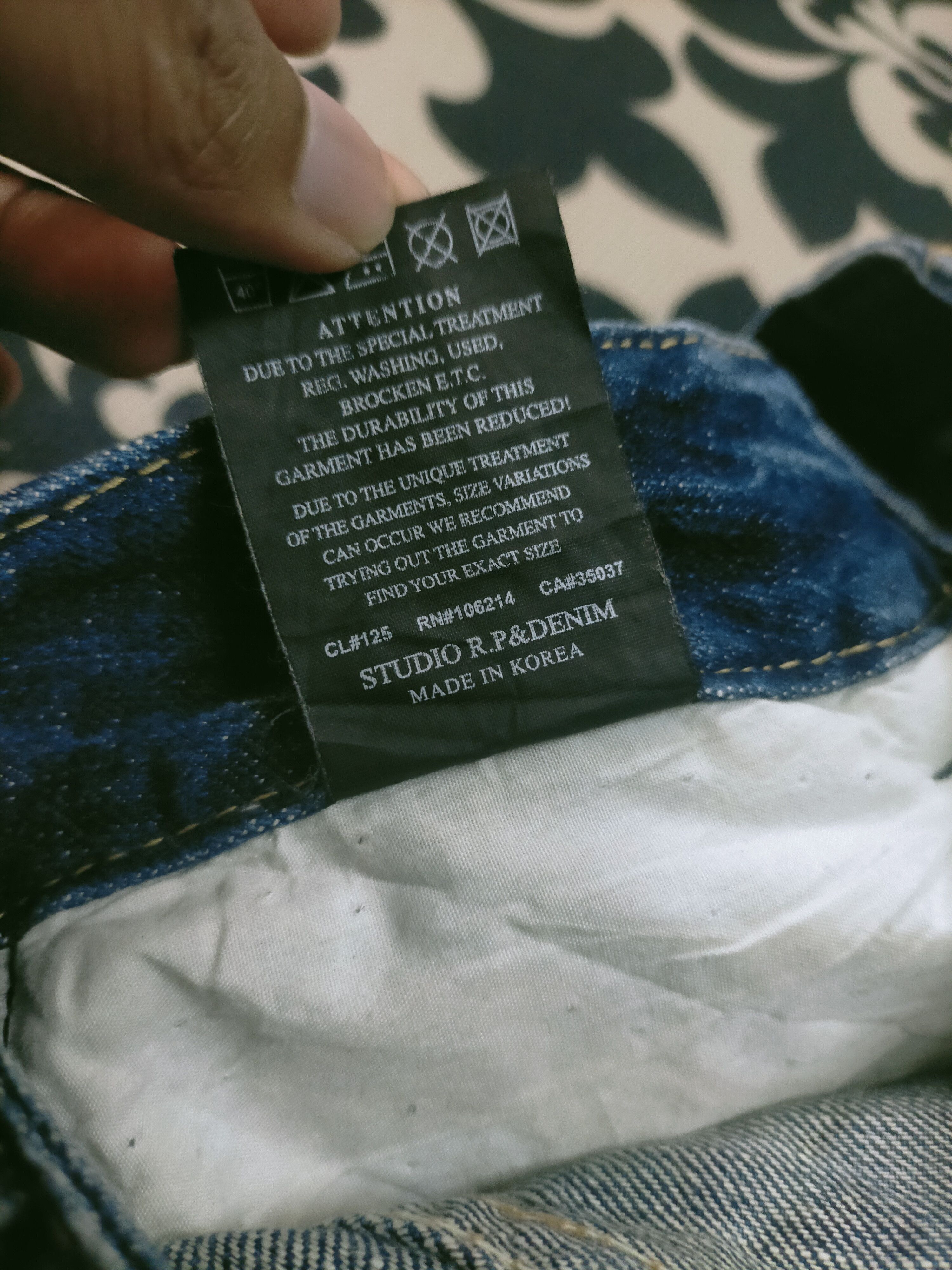 Tornado Mart 🔥Insane Studio RP Mudwash Flared Jeans Size US 29 - 12 Thumbnail