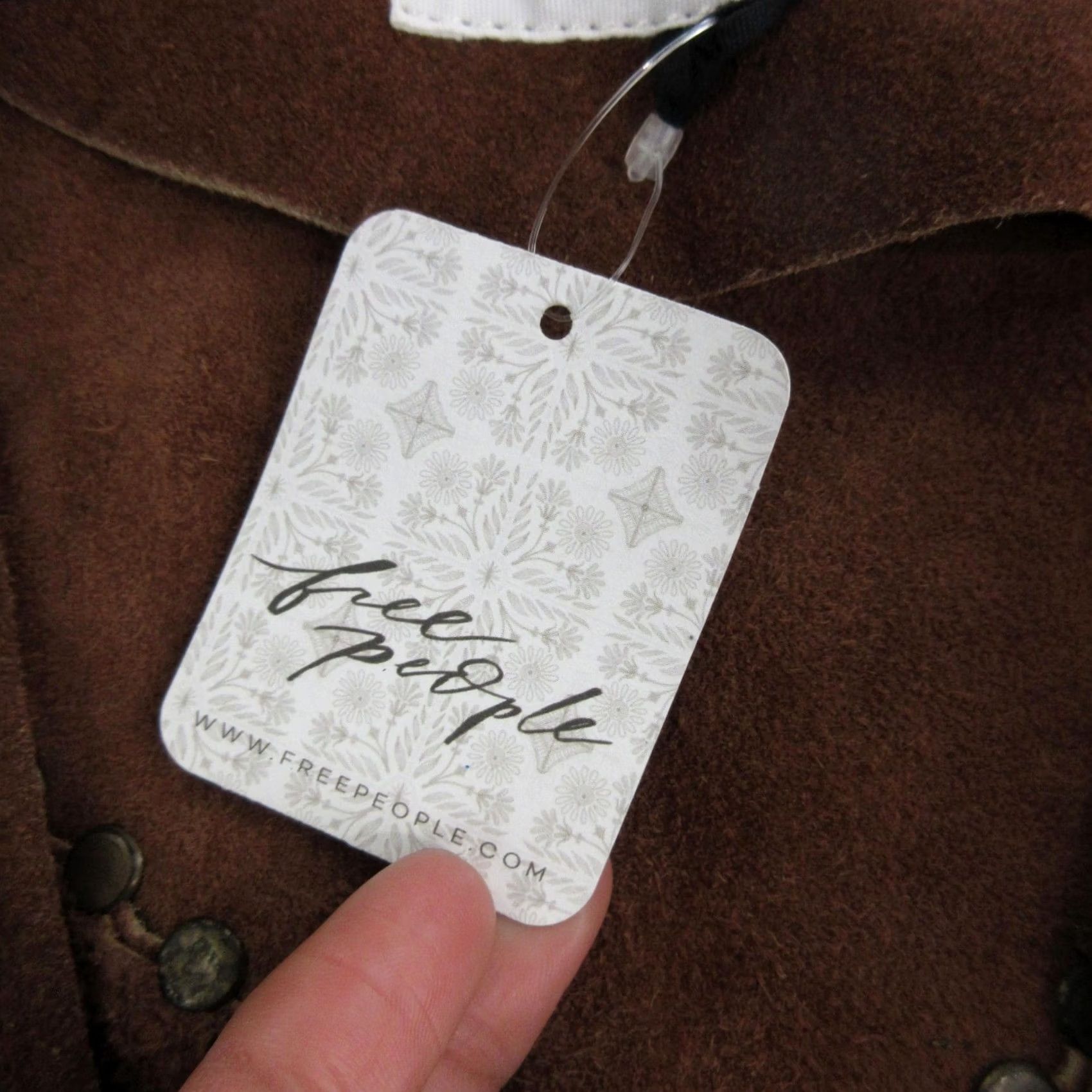 Vintage Understated Leather Womens Vest Suede Western Snap Front Studded Yoke Brown S Small Size S / US 4 / IT 40 - 5 Thumbnail