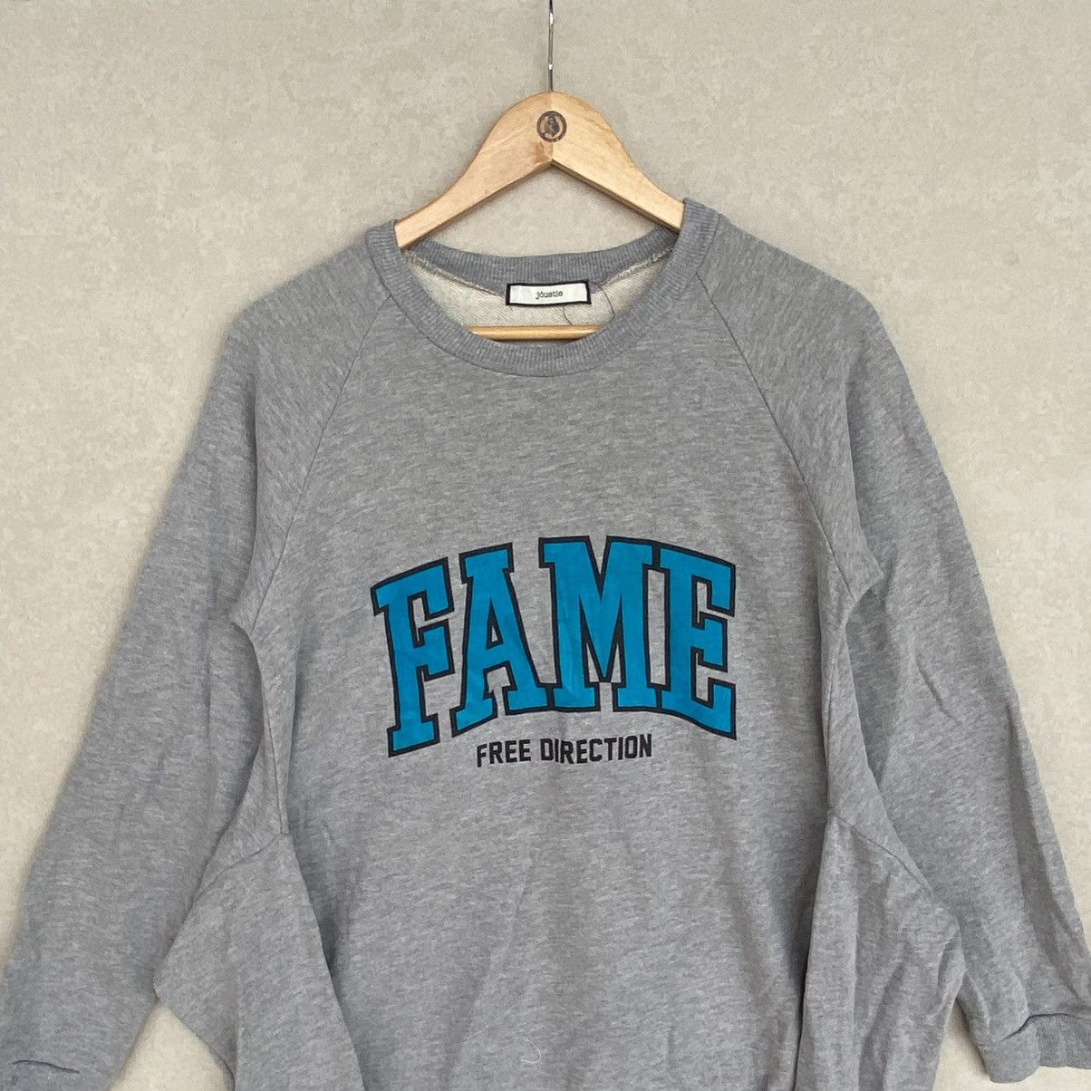 Other Vintage Fame Free Direction Printed Crewneck Sweatshirt Gray Size US M / EU 48-50 / 2 - 5 Thumbnail