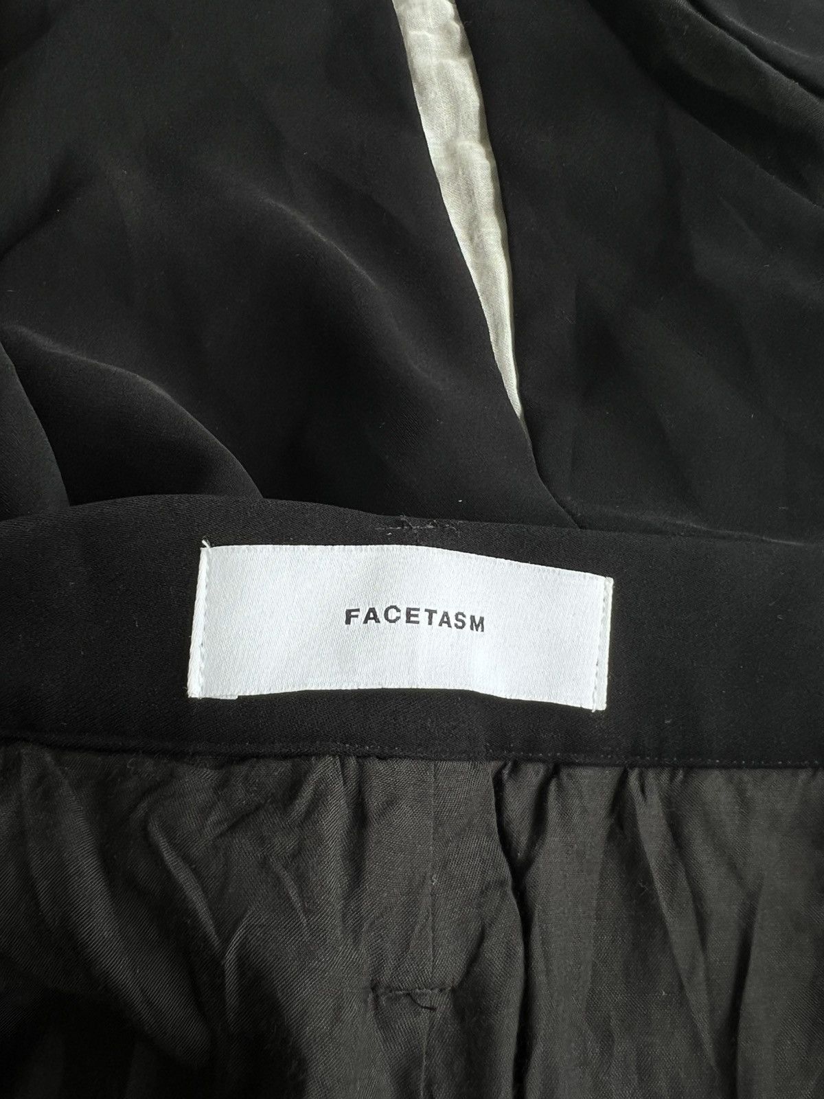 Facetasm FW07 Facetasm 🇯🇵 Side Reconstructed Wide Leg Unusual Pants Size US 31 - 10 Thumbnail