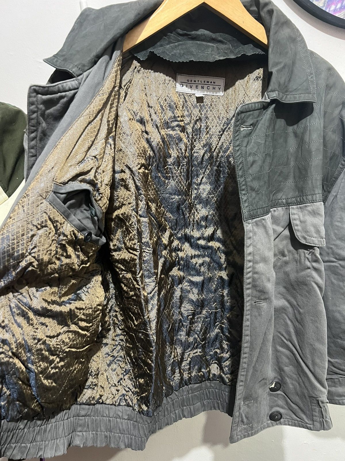 Fashion Victim × Givenchy 90s Givenchy Bomber Jacket Vintage Size US XL / EU 56 / 4 - 5 Thumbnail