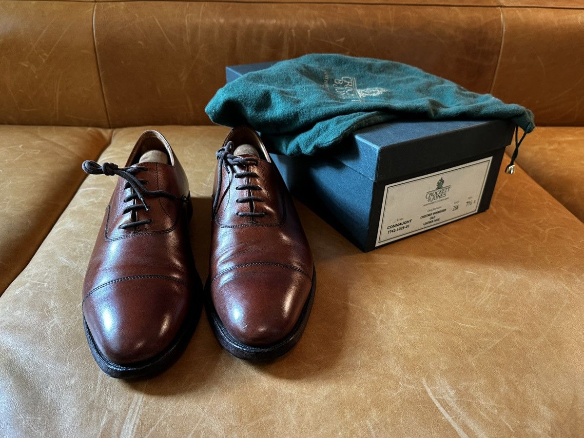 Crockett & Jones Crockett & Jones Connaught Cap Oxford 8.5US Size US 8.5 / EU 41-42 - 2 Thumbnail