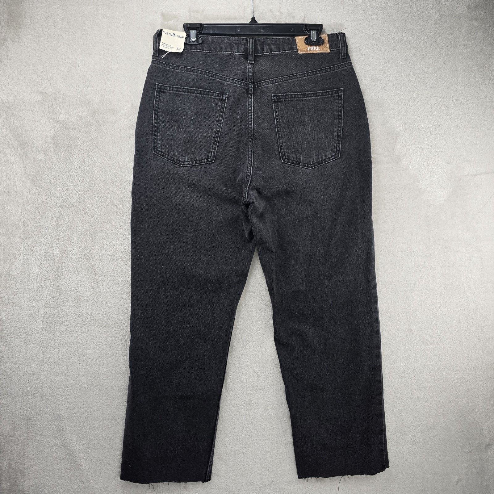 Free People Free People We The Free Pacifica Slim Straight Leg Jeans 32 Size 32" / US 10 / IT 46 - 9 Thumbnail