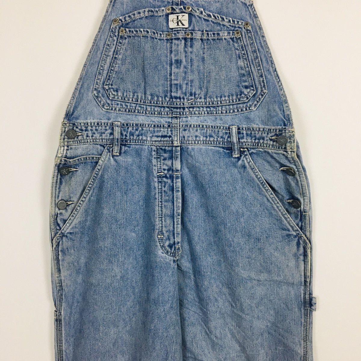 Calvin Klein Vintage Calvin Klein Workwear Carpenter Overall Baggy Size US 34 / EU 50 - 4 Thumbnail