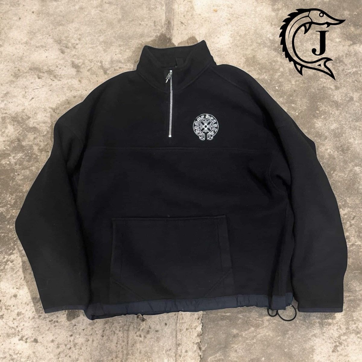 Chrome Hearts Chrome Hearts 1/4 Fleece Quarter Zip Jacket Size US L / EU 52-54 / 3 - 1 Thumbnail
