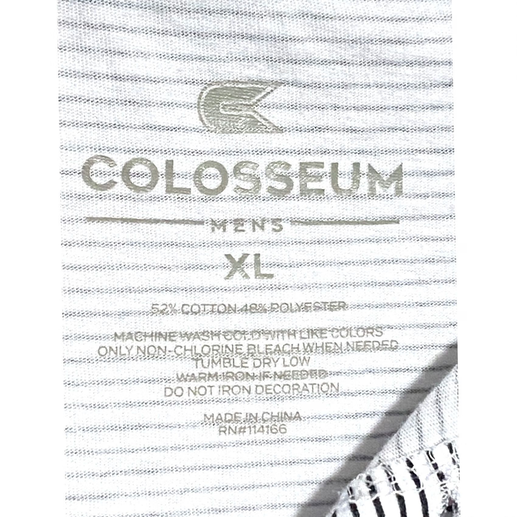 Vintage Colosseum FSU Polo Shirt Mens XL Athletic Golf College Preppy White Striped Embroidered Shirt Size US XL / EU 56 / 4 - 6 Thumbnail