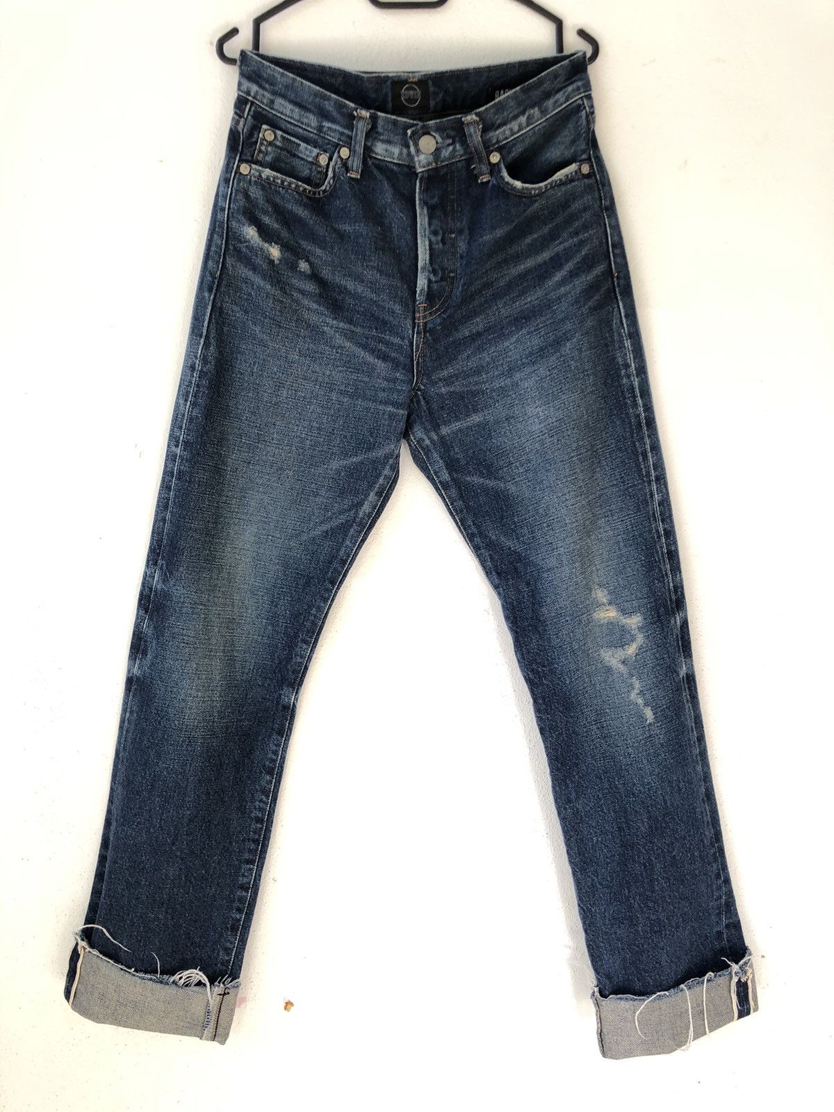 Edwin Vintage Edwin Rachel Distressed Selvedge Denim Jeans Size US 28 / EU 44 - 3 Thumbnail
