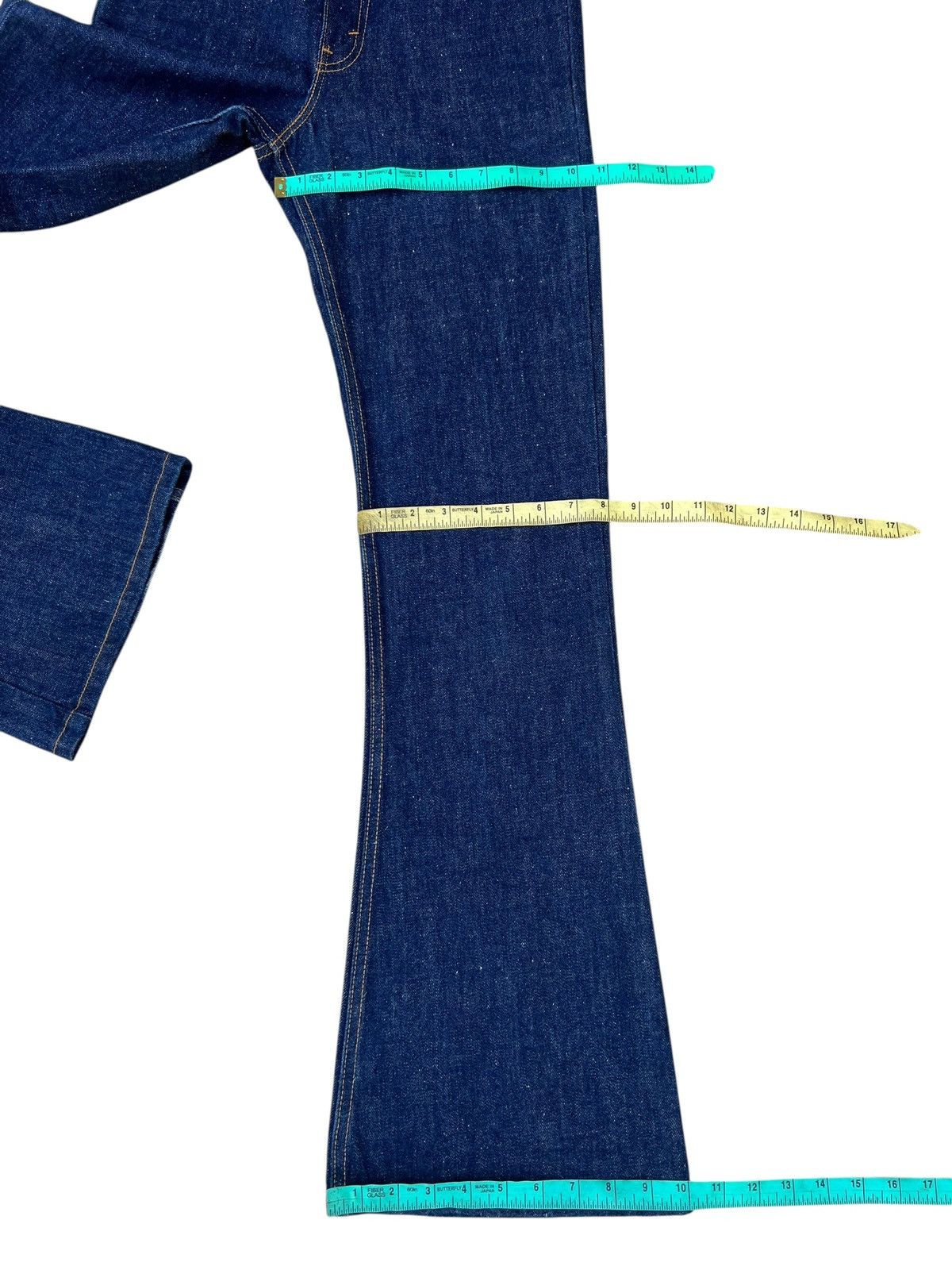 Levi's 2000 Levi’s 646 Orange Tab Denim Bell Bottom Jeans Size US 29 - 5 Thumbnail