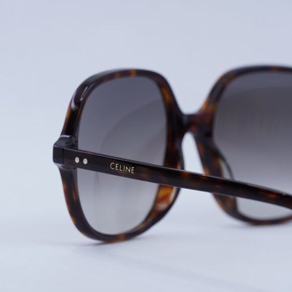 Celine Celine CL40244U 52F Sunglasses Havana Frame - Lowest Price! Size ONE SIZE - 10 Thumbnail
