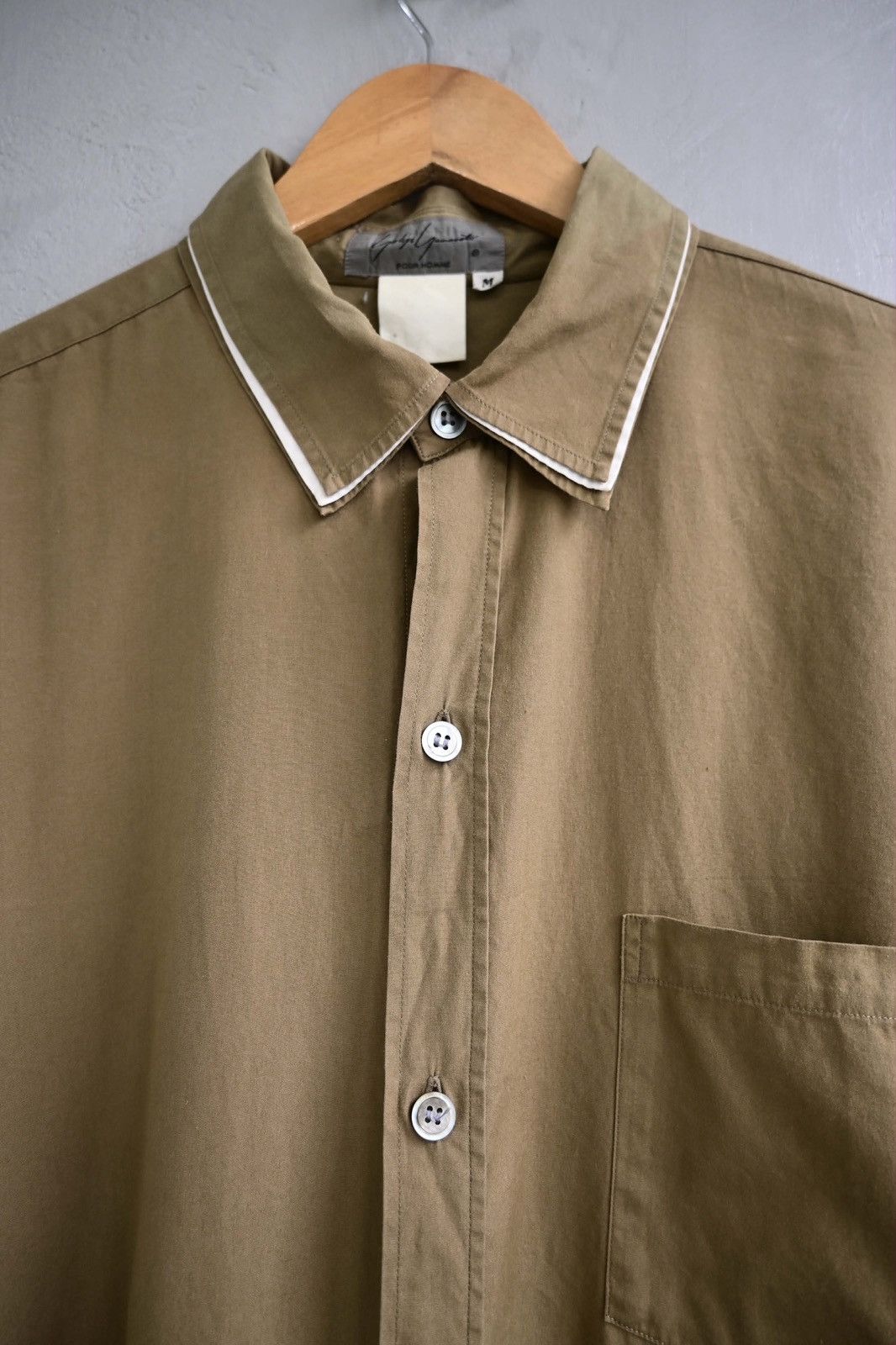 Yohji Yamamoto Yohji Yamamoto Pour Homme 90s 3 collars oversized shirt Size US M / EU 48-50 / 2 - 5 Thumbnail