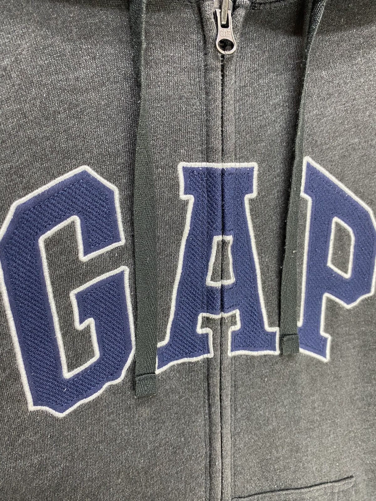 Gap Vintage GAP Hoodie Sweatshirt Big Spellout Full Zip Size L Size US L / EU 52-54 / 3 - 6 Thumbnail