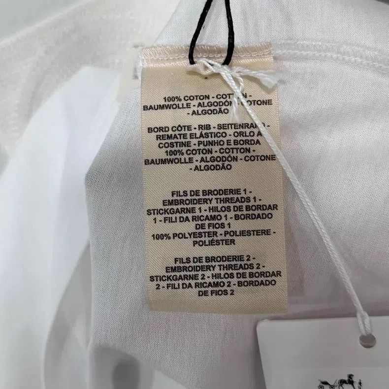 Hermes Hermes Pure White Pocket Logo Short Sleeve Size XXS / US 00 / IT 34 - 5 Thumbnail