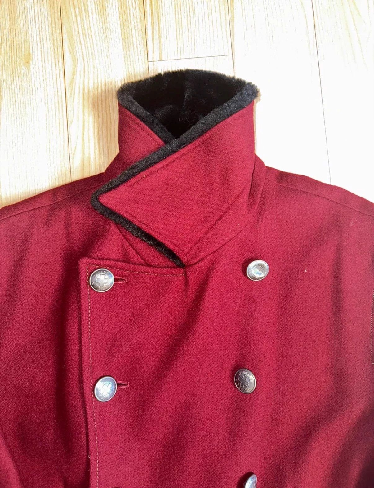 Jean Paul Gaultier Jean Paul Gaultier Court Military Red Coat 48 Size US M / EU 48-50 / 2 - 5 Thumbnail