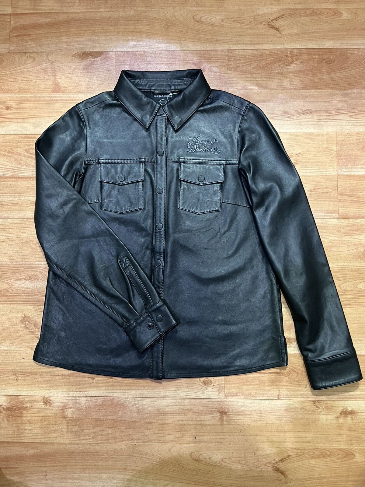 Harley Davidson Harley Davidson leather jacket Size M / US 6-8 / IT 42-44 - 3 Thumbnail