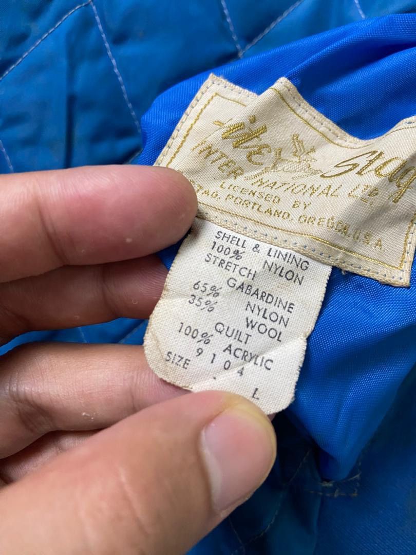 Japanese Brand White Stag Quilted Bomber Jacket (198) Size US S / EU 44-46 / 1 - 4 Thumbnail