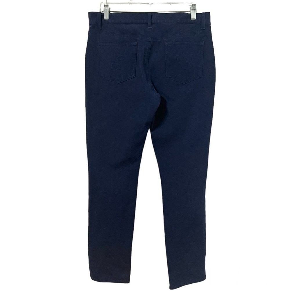Escada ESCADA Sports Luca Straight Leg Dark Wash Pants Size 32" / US 10 / IT 46 - 2 Thumbnail