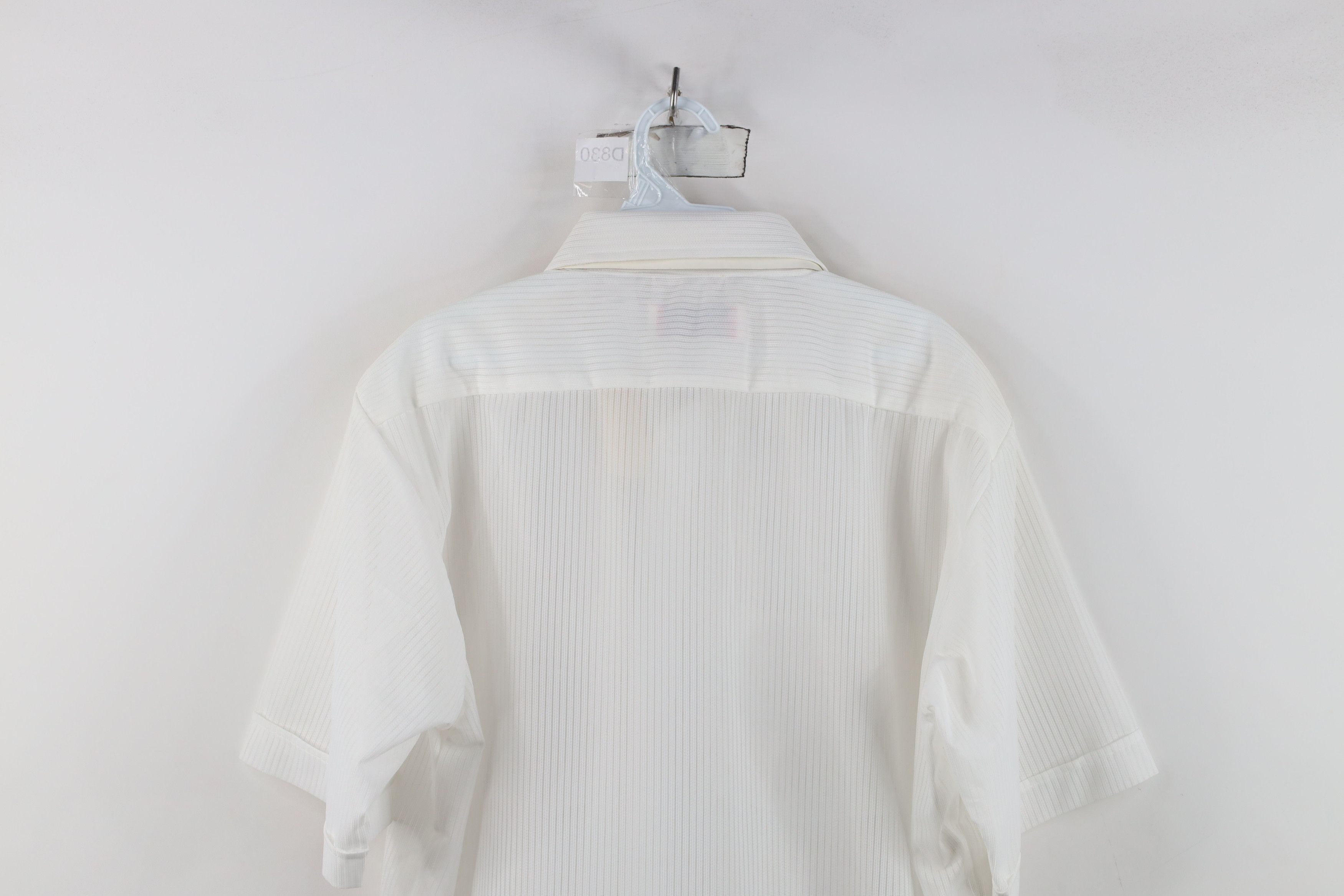 Vintage Deadstock Vintage 90s Streetwear Knit Collared Button Shirt Size US L / EU 52-54 / 3 - 13 Thumbnail