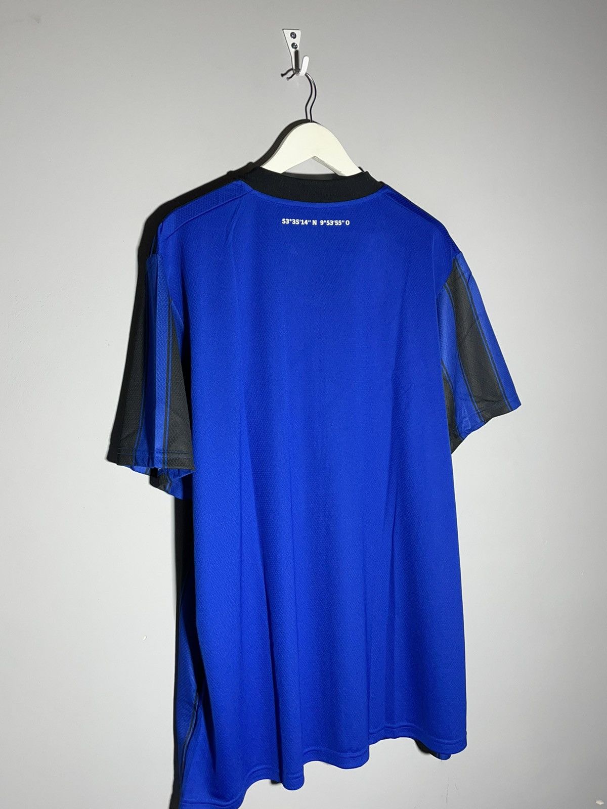 Adidas Hamburger SV Adidas 2021/22 Y2k Streetwear Football Shirt Size US XL / EU 56 / 4 - 9 Thumbnail