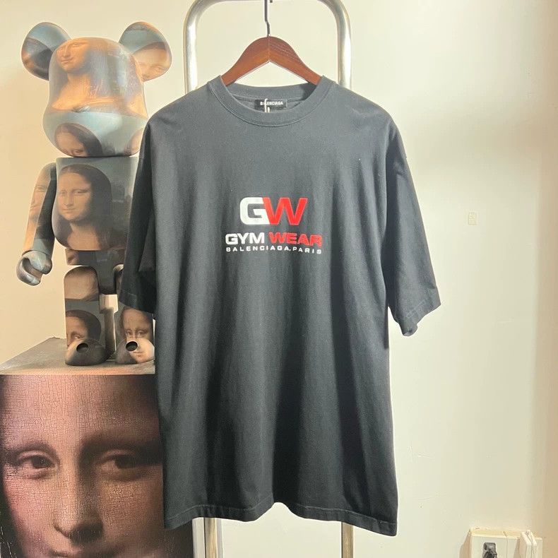 Balenciaga Balenciaga GW Logo Short Sleeve T-shirt Size US XS / EU 42 / 0 - 1 Thumbnail