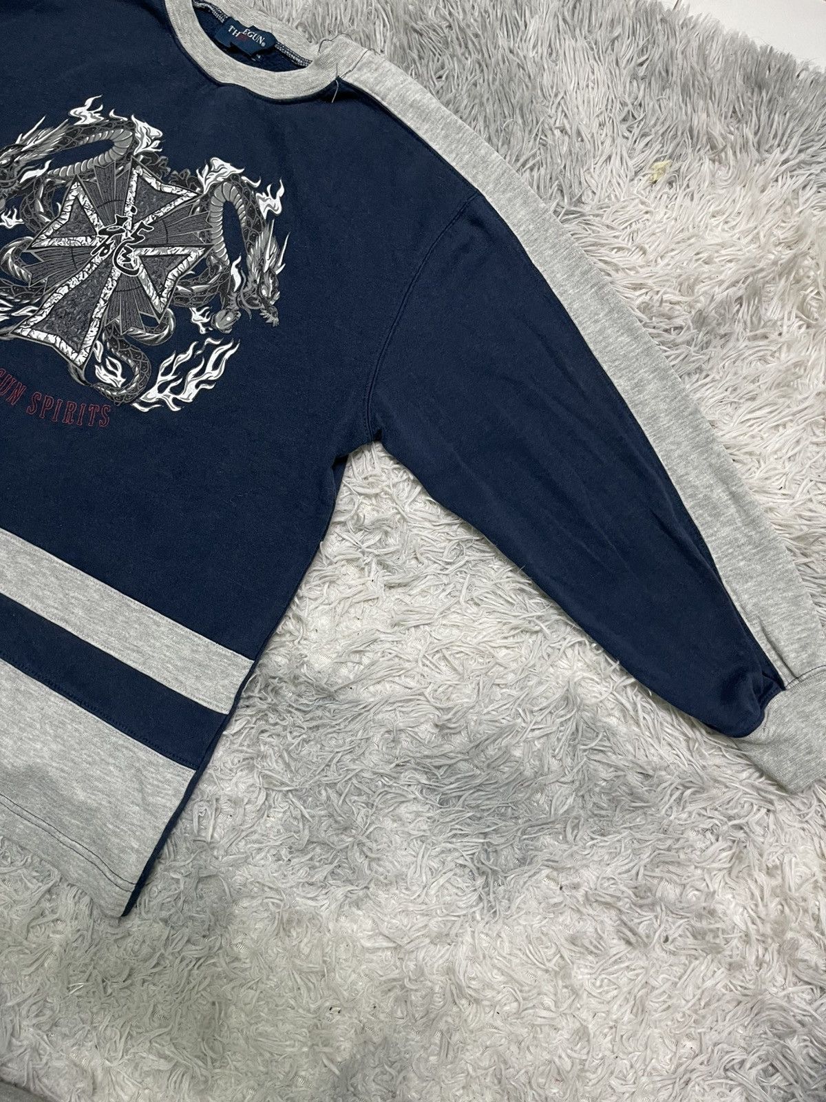 Japanese Brand 2000s THREE GUNS CROSS DRAGON DESIGN RARE Size US M / EU 48-50 / 2 - 3 Thumbnail