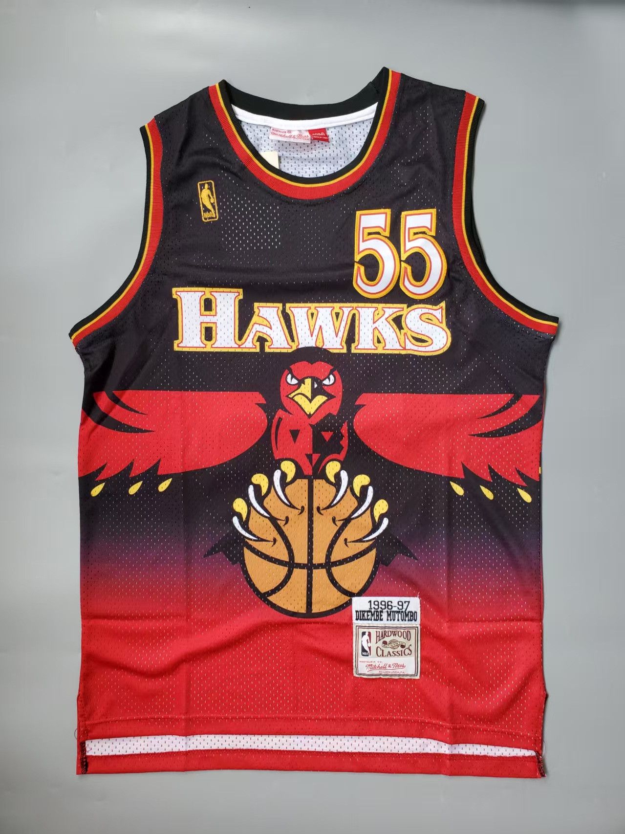 NBA Atlanta Hawks Dikembe Mutombo Jersey Size US XL / EU 56 / 4 - 1 Thumbnail