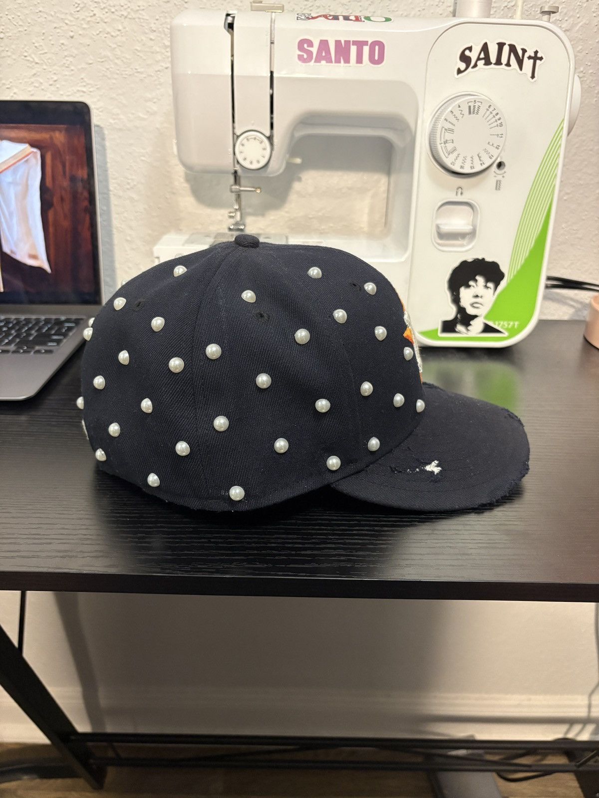 New Era New Era Houston Astros Santo Custom Fitted Hat Size ONE SIZE - 2 Thumbnail