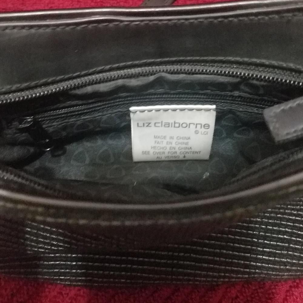 Designer Liz Claiborne Small Black Purse Size ONE SIZE - 4 Thumbnail