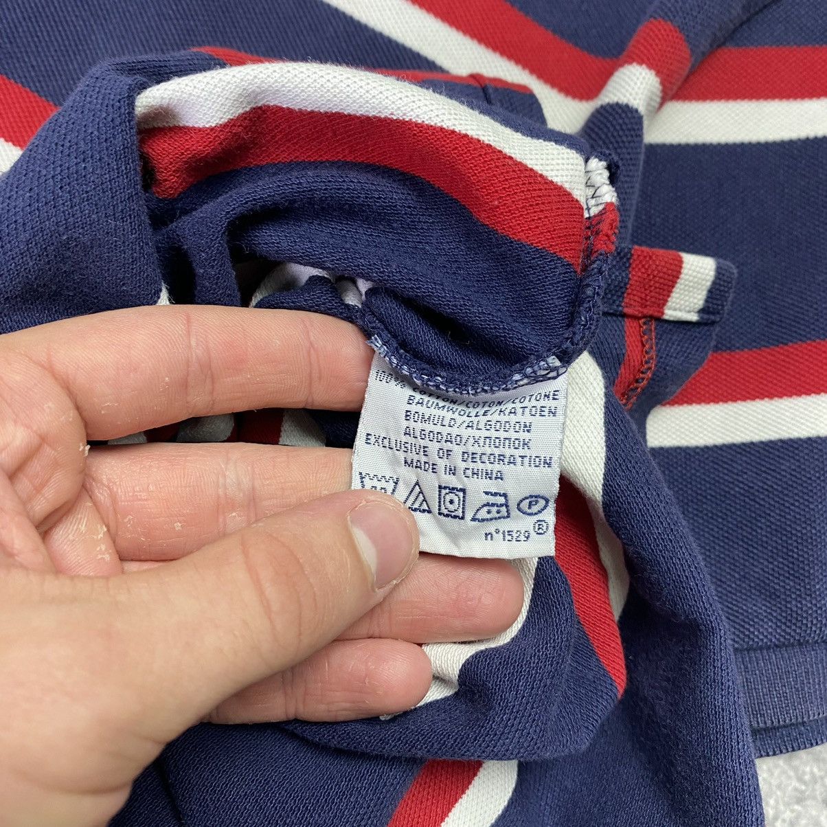 Vintage Vintage Polo Ralph Lauren Small Logo striped y2k polo Size US M / EU 48-50 / 2 - 7 Thumbnail