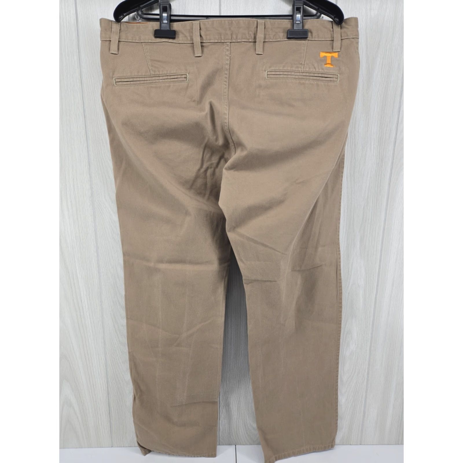Dockers VINTAGE DOCKERS Khaki Pants 38x30 Embroidered Logo Chinos University Tennessee Go TN Vols Mens Size US 38 / EU 54 - 2 Thumbnail