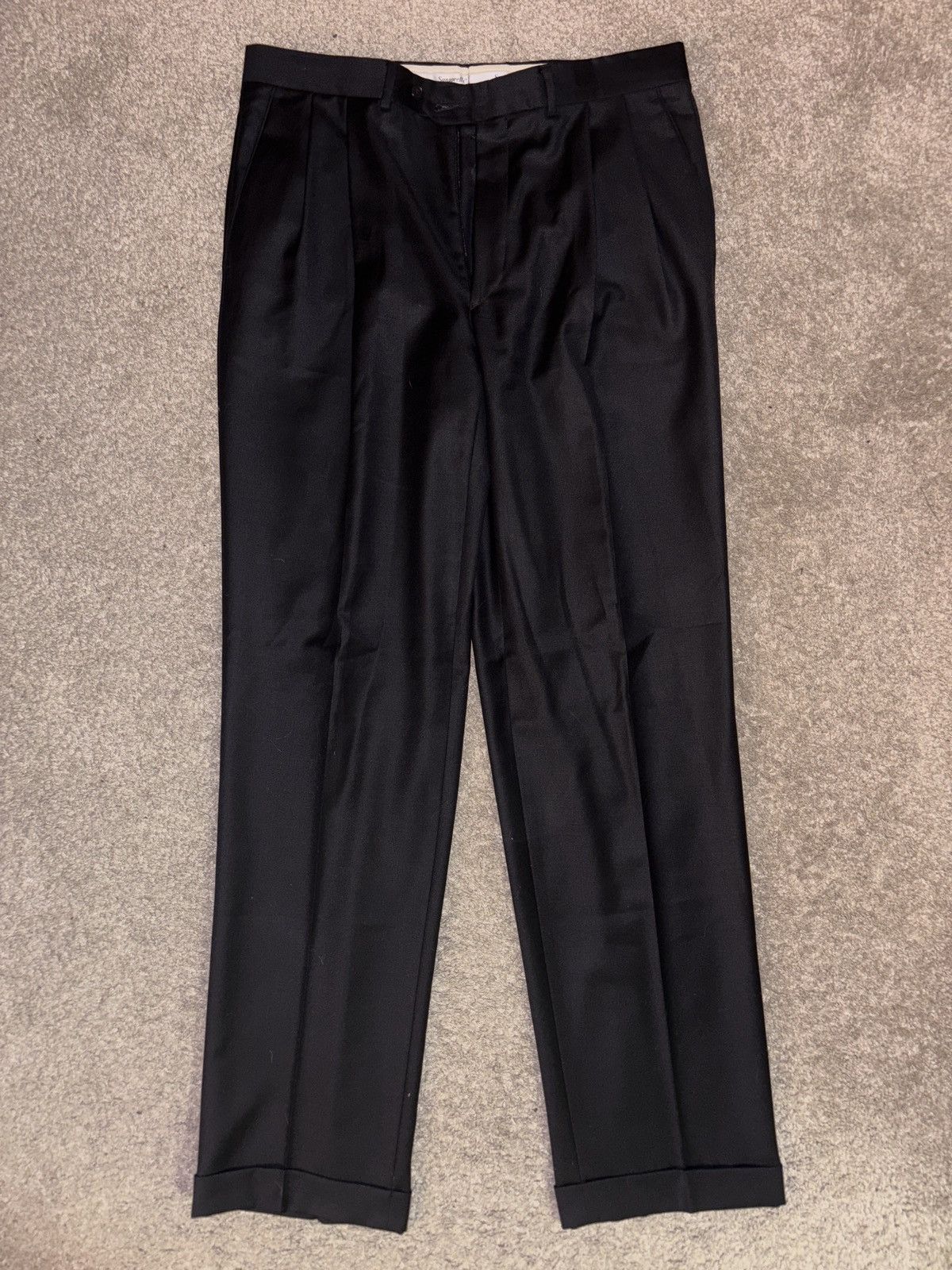 Santorelli Santorelli Black Dress Slacks Size US 34 / EU 50 - 1 Thumbnail