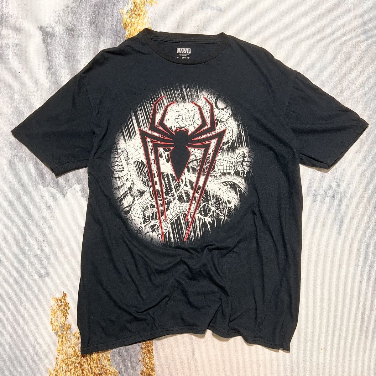 Marvel Comics × Vintage MARVEL SPIDERMAN MOVIE T-SHIRT Size US XL / EU 56 / 4 - 1 Thumbnail