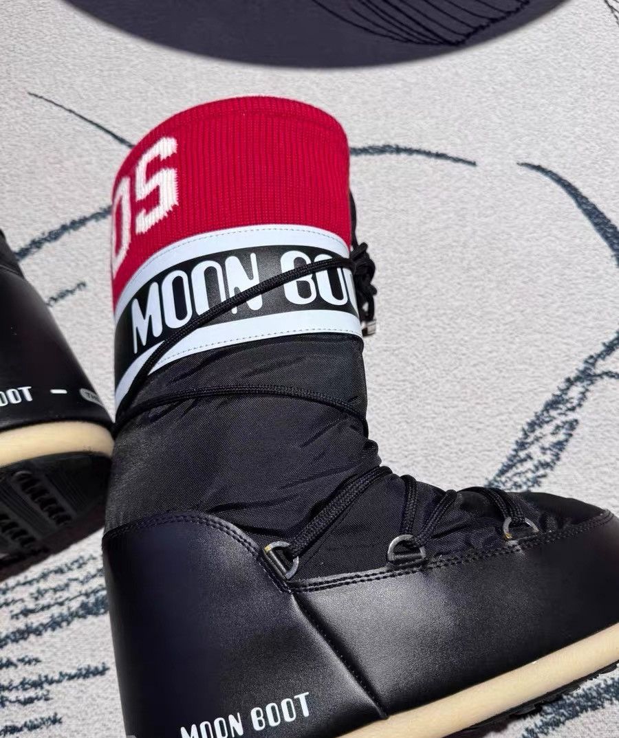 GCDS GCDS - FABRIC MOONBOOTS WITH LOGO BAND Size US 9.5 / EU 42-43 - 7 Thumbnail