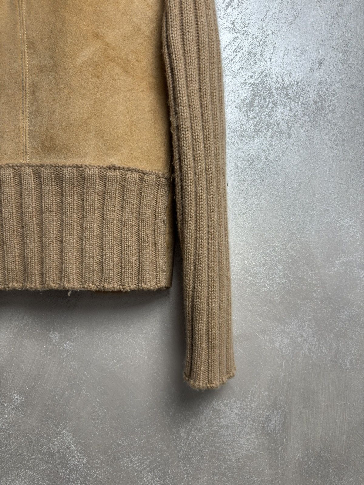 Brunello Cucinelli Brunello Cucinelli Suede Leather Jacket Size M / US 6-8 / IT 42-44 - 8 Thumbnail