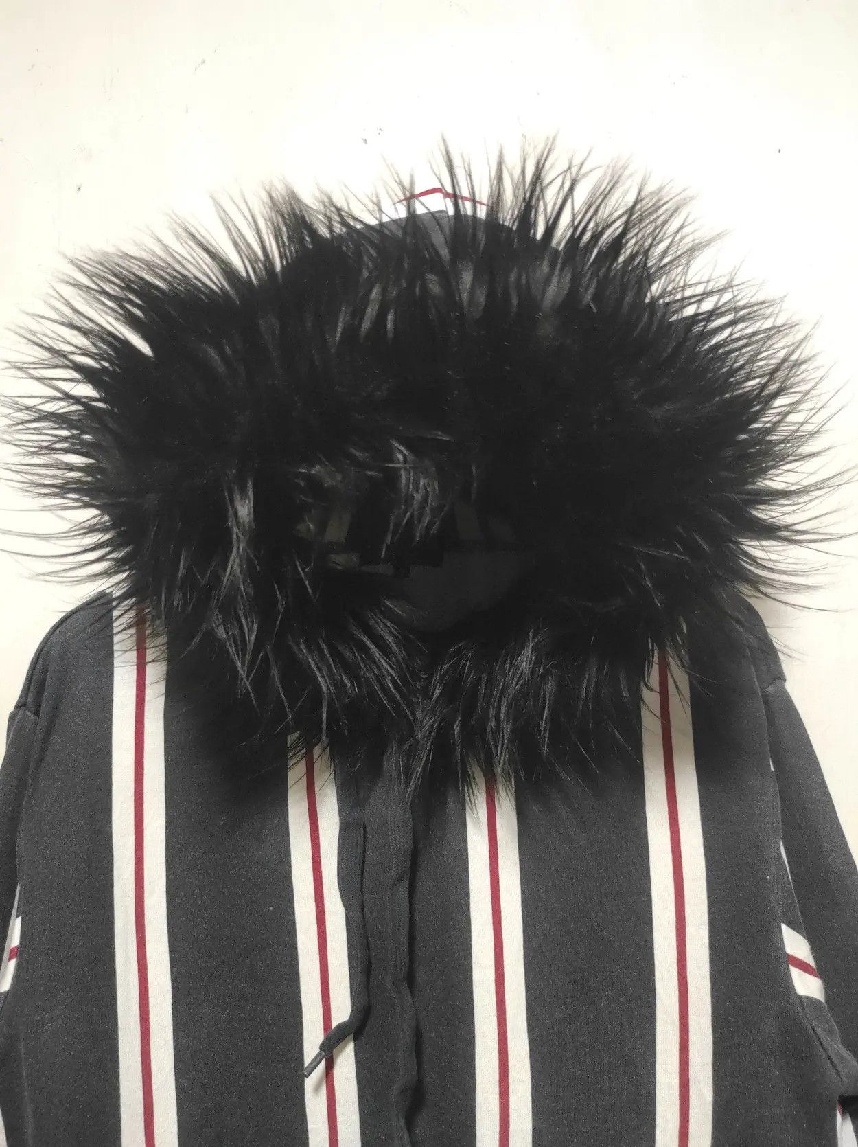Japanese Brand Beno Stripe fur hoodie ifsix LGB style Size US M / EU 48-50 / 2 - 3 Thumbnail