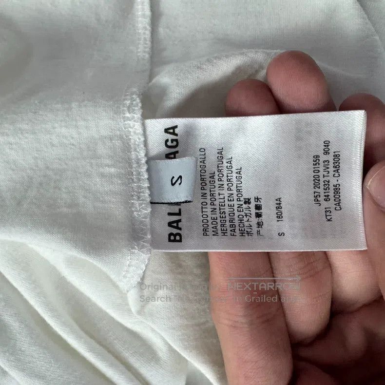 Balenciaga Balenciaga Seven Nations Language Short Sleeve Size US S / EU 44-46 / 1 - 4 Thumbnail
