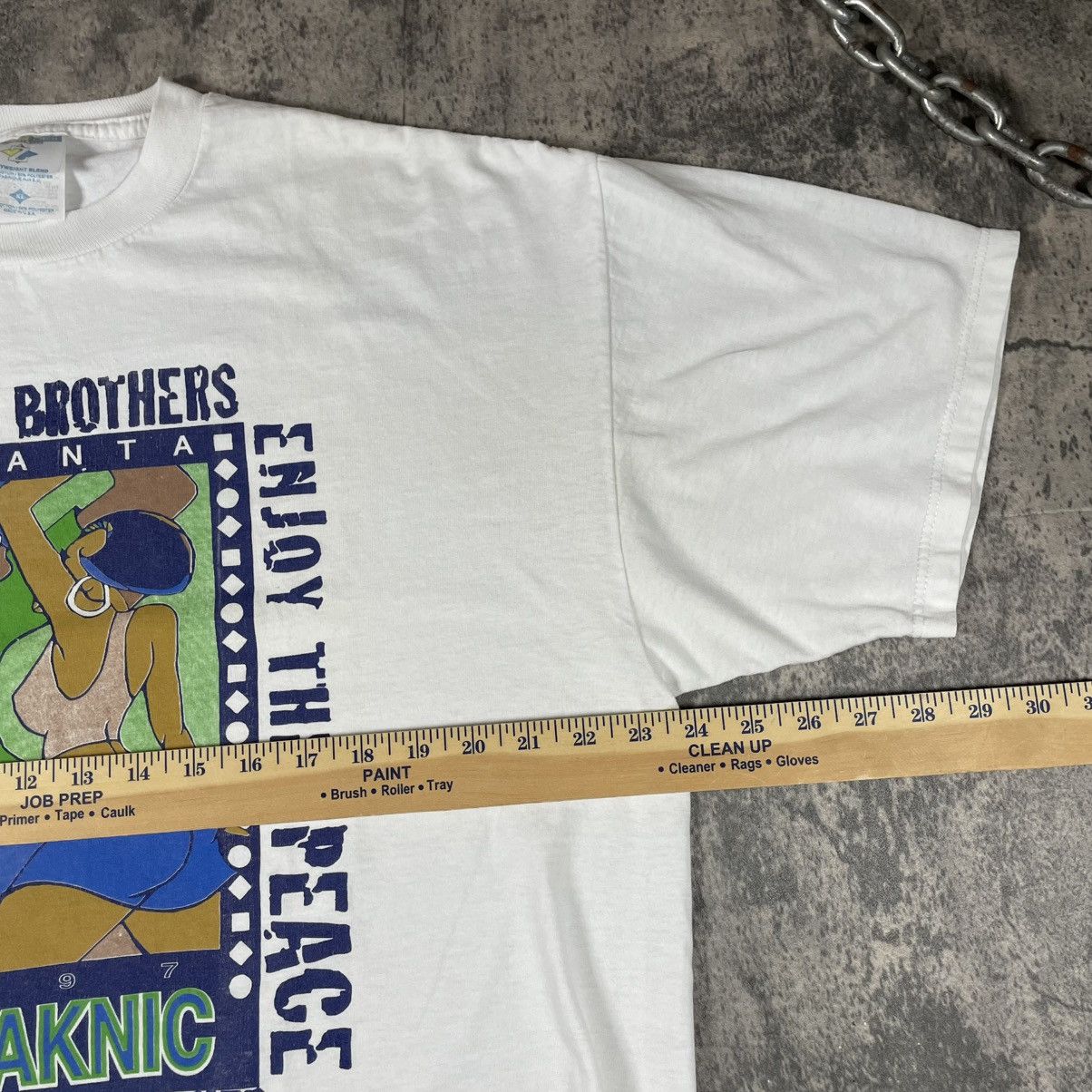 Jerzees Freaknic Atlanta HBCU Vintage 90s Tshirt Size US XL / EU 56 / 4 - 8 Thumbnail