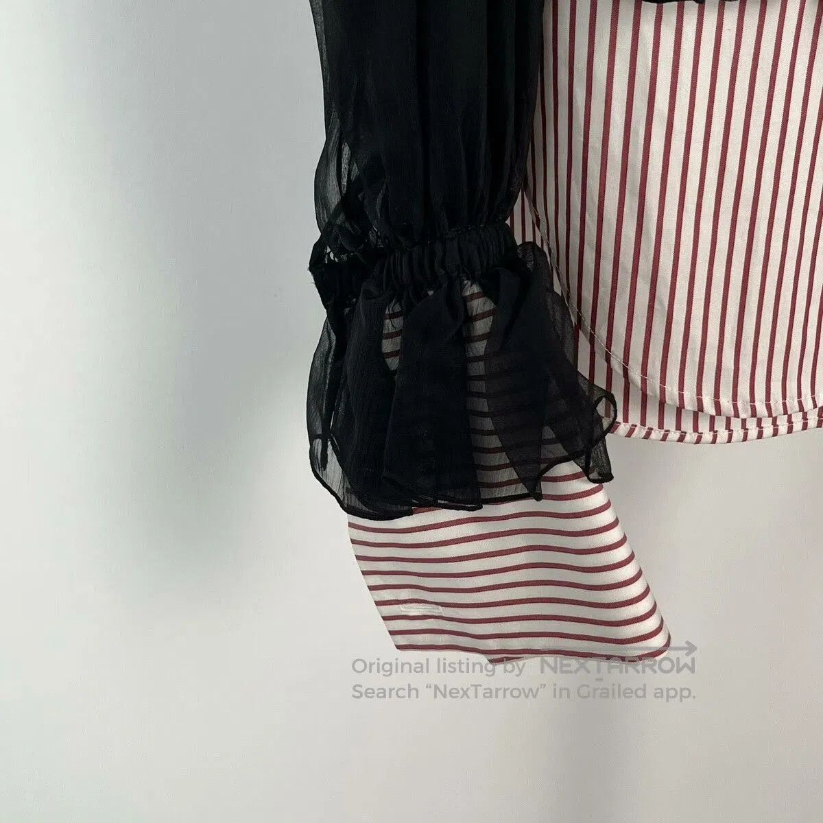 Chanel Chanel Lace Patchwork Shirt. Size XXS / US 00 / IT 34 - 4 Thumbnail