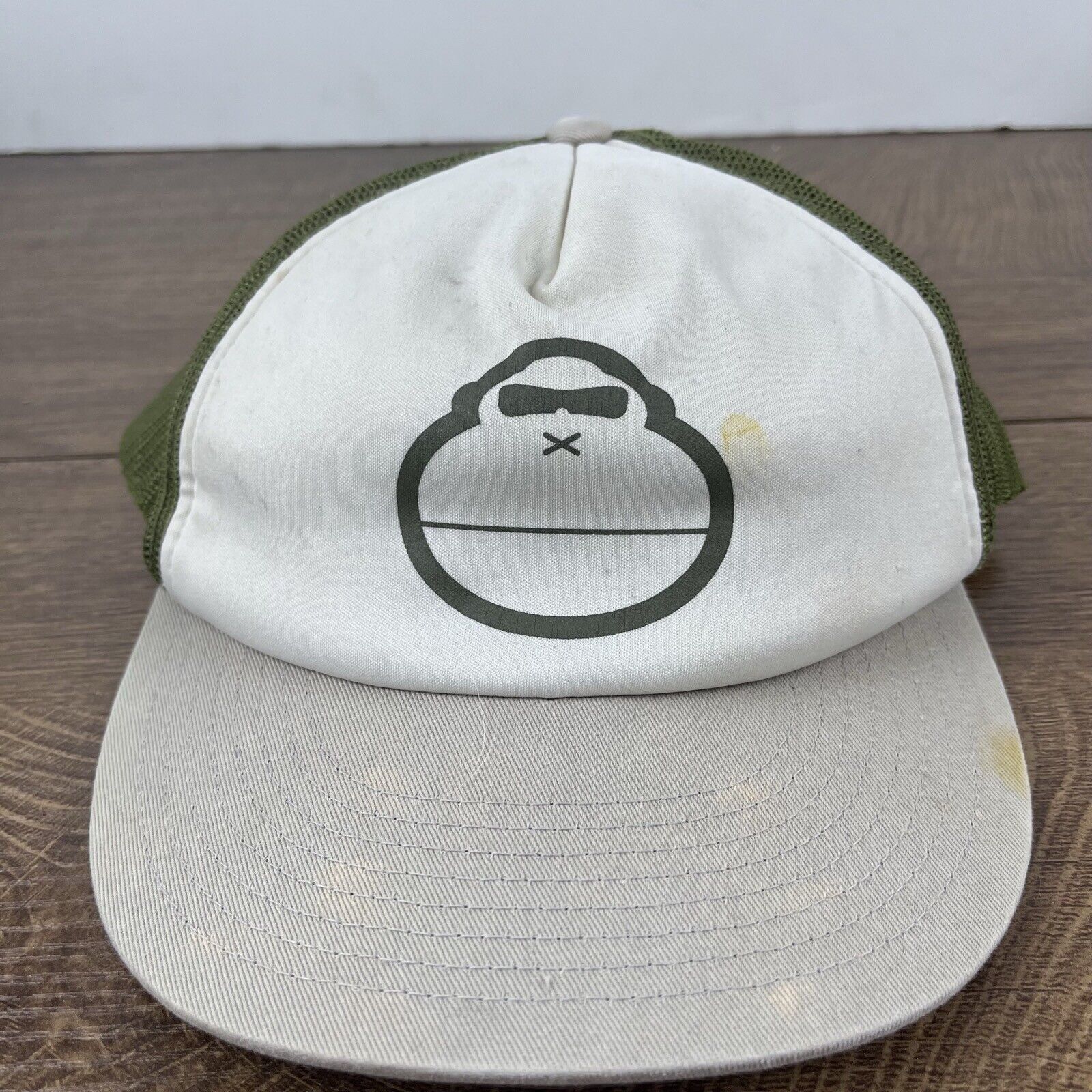Other Gorilla Hat Gorilla Snapback Hat White Adjustable Hat Adult Size ONE SIZE - 4 Thumbnail
