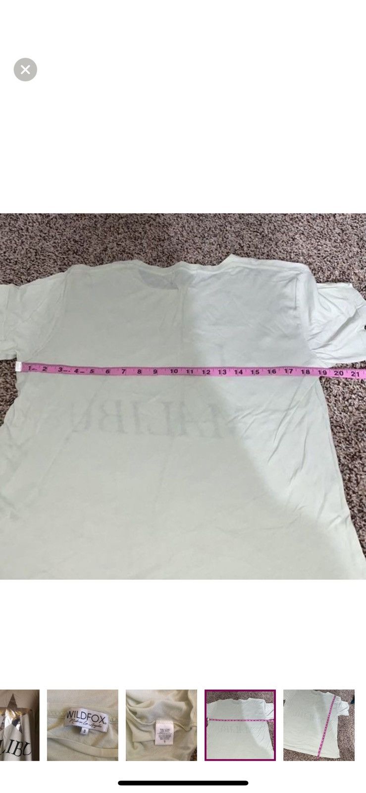 Wildfox Wildfox small Malibu’s star short sleeved tee Size S / US 4 / IT 40 - 3 Thumbnail