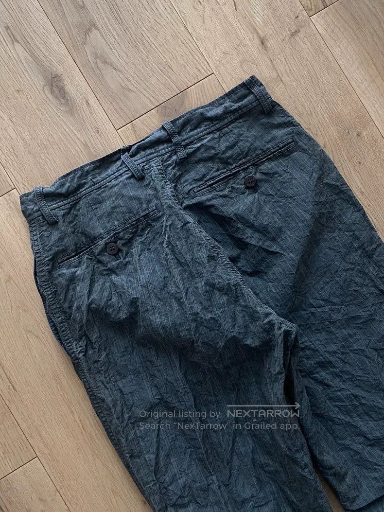 Issey Miyake Issey Miyake size:S Gray-green Washed Pleated Fabric Trous Size US 26 / EU 42 - 5 Thumbnail