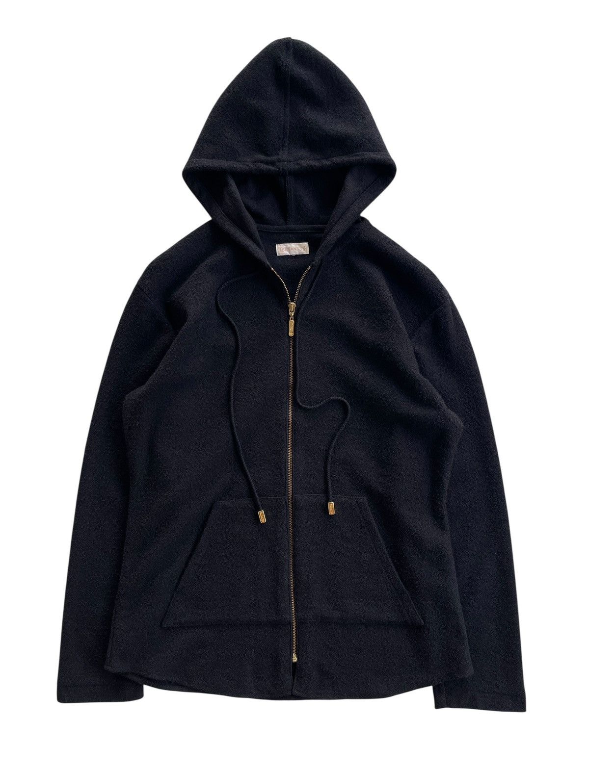 Burberry Vintage Burberrys Wool Zipper Hoodies Size US S / EU 44-46 / 1 - 1 Thumbnail