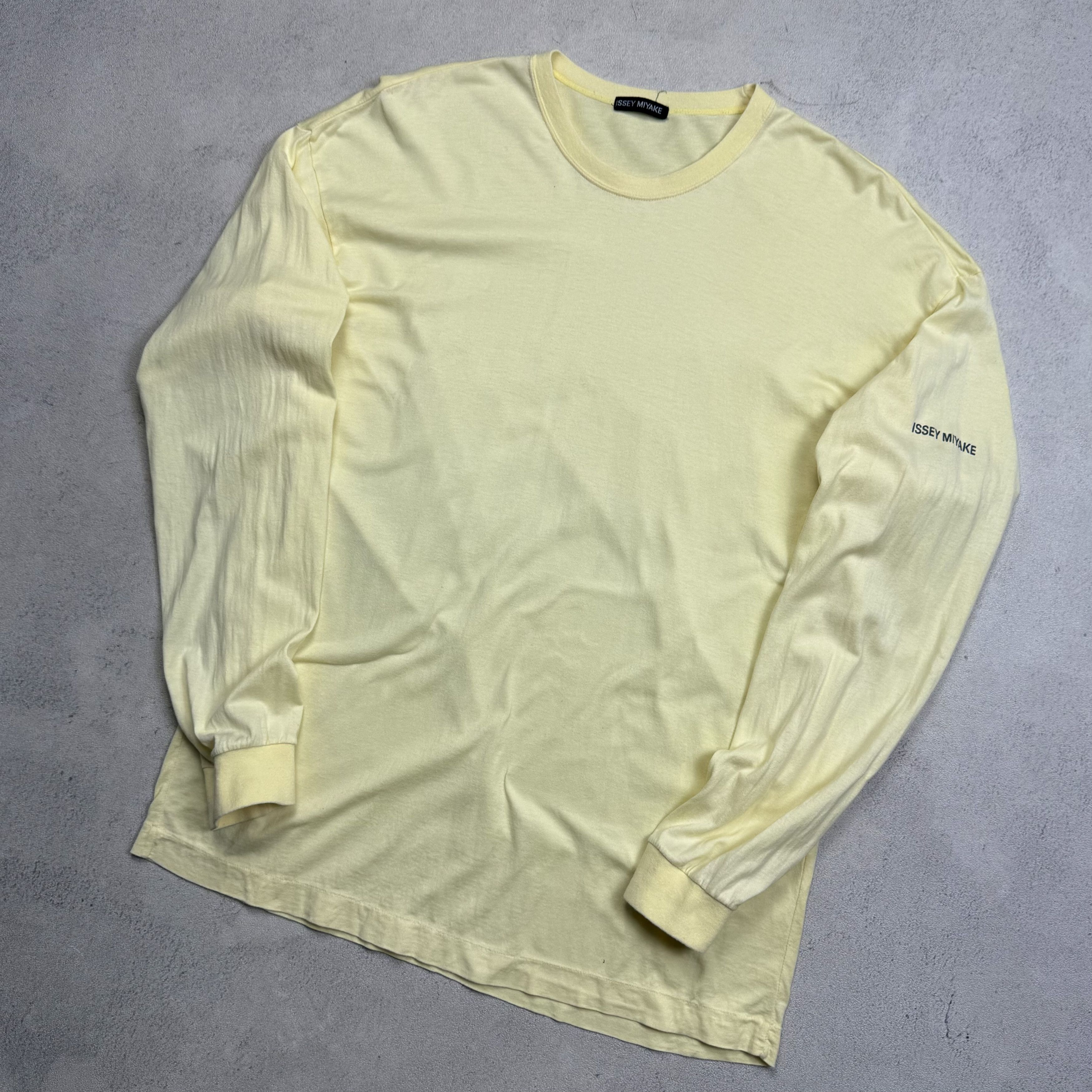 Issey Miyake Vintage Issey Miyake Longsleeve Tshirt Size US L / EU 52-54 / 3 - 1 Thumbnail