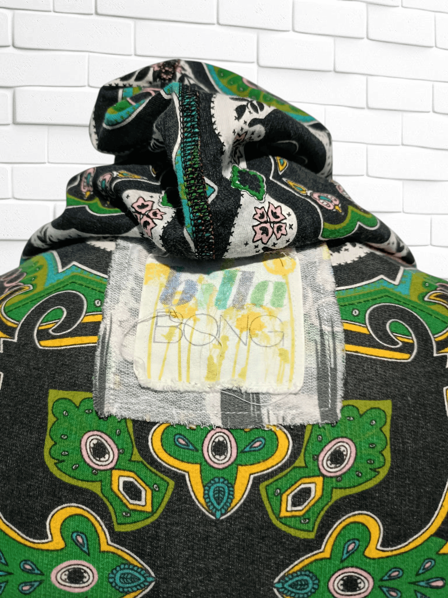 Billabong Vintage Billabong All Over Print Hoodie Size S / US 4 / IT 40 - 5 Thumbnail