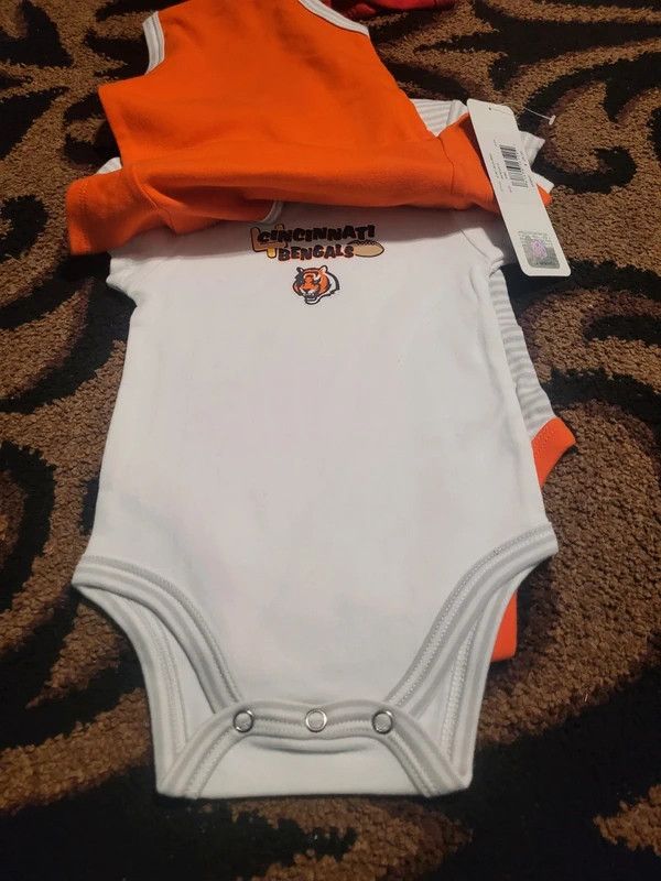 Other NFL Baby Bengals 3pcs set Size ONE SIZE - 2 Thumbnail