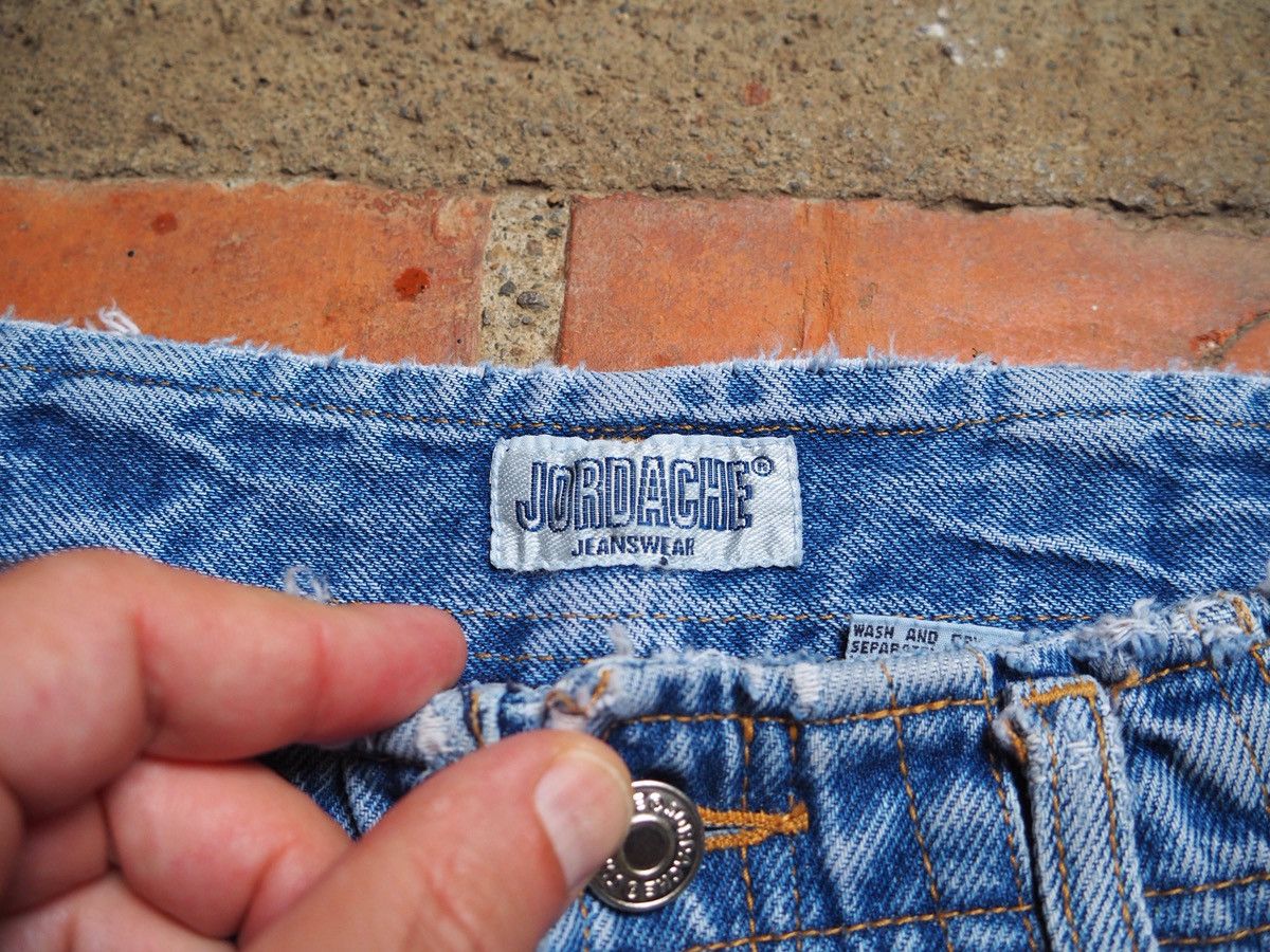 Jordache Vintage 80s 90s Jordache Pleated Carpenter denim, 32 Size US 32 / EU 48 - 11 Thumbnail