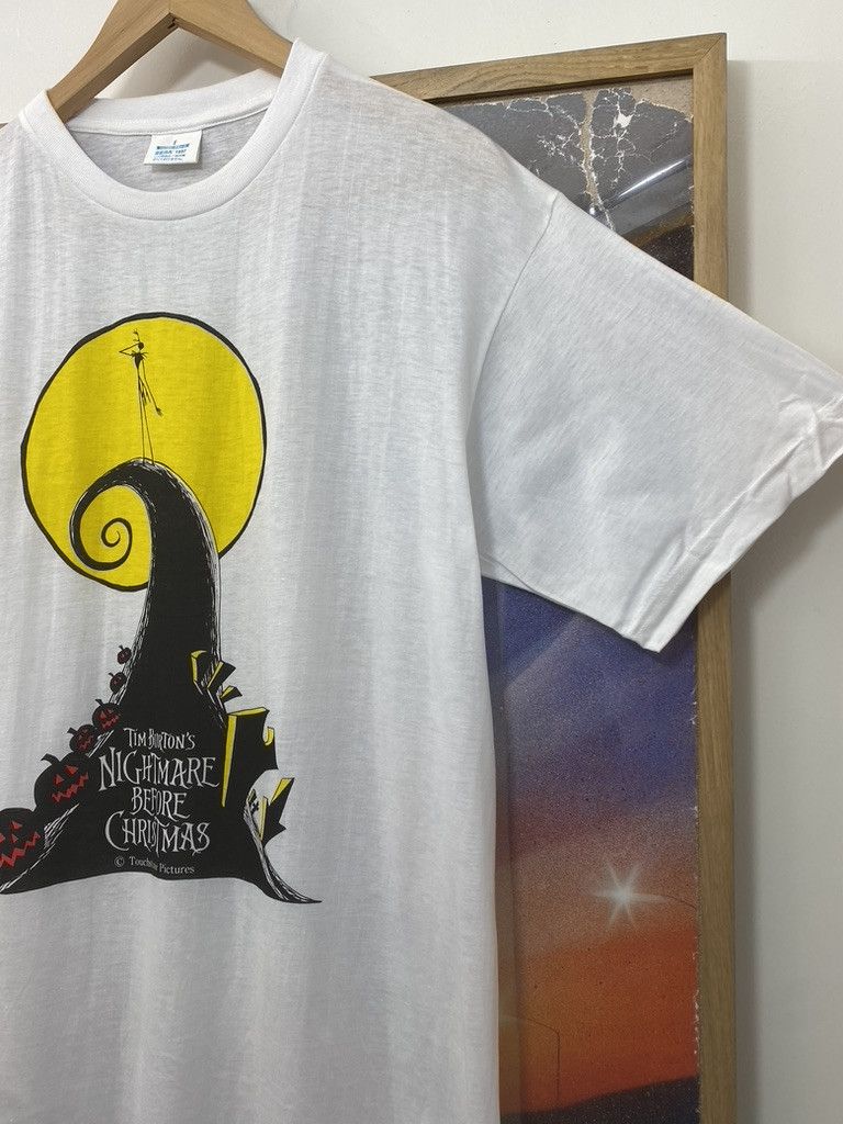 Vintage 1997 Vintage The Nightmare Before Christmas Movie Promo Tee Size US L / EU 52-54 / 3 - 6 Thumbnail
