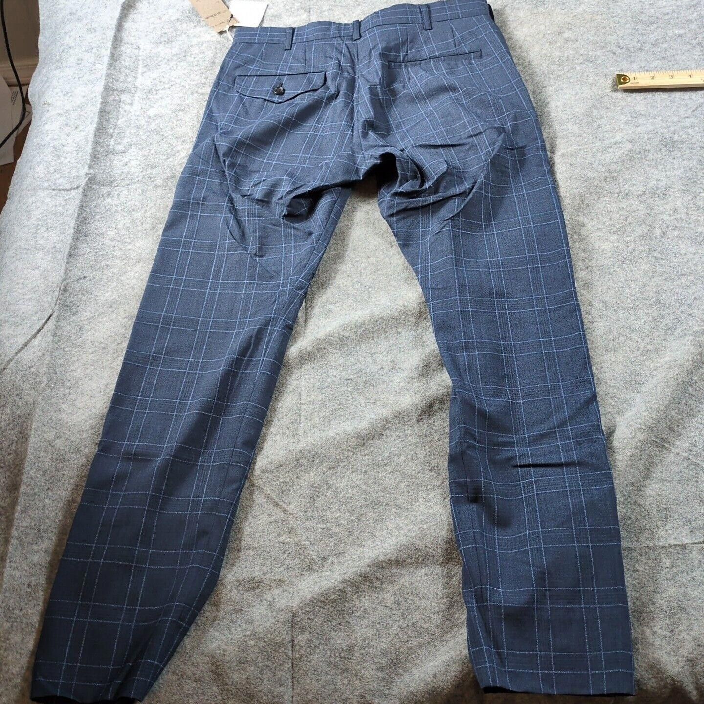 Comme des Garcons NWT CDG Comme des Garçons Homme Plus Wool Navy Trousers Size US 30 / EU 46 - 8 Thumbnail