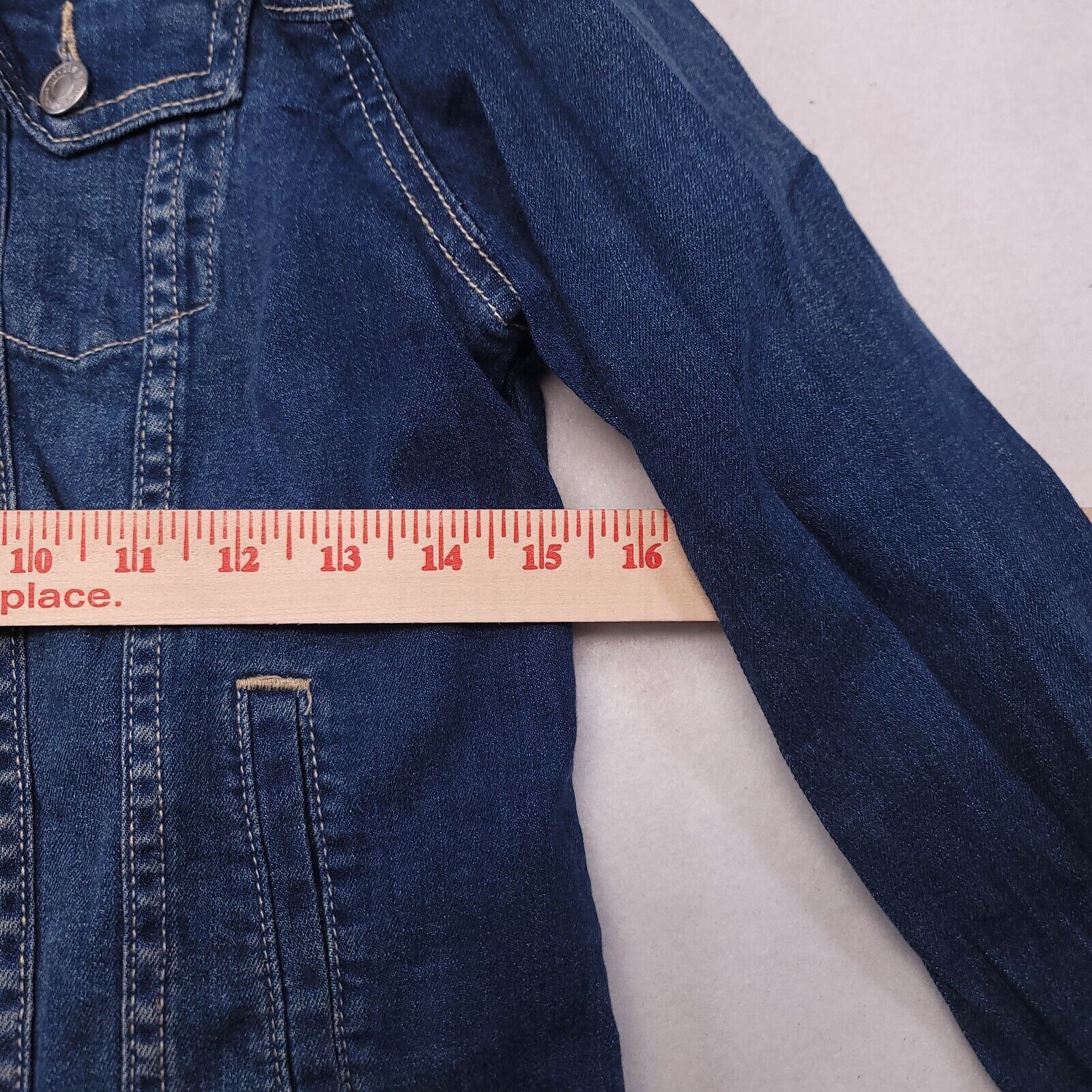Old Navy Old Navy Casual Button Up Denim Jacket Womens Size S Blue Size S / US 4 / IT 40 - 9 Thumbnail