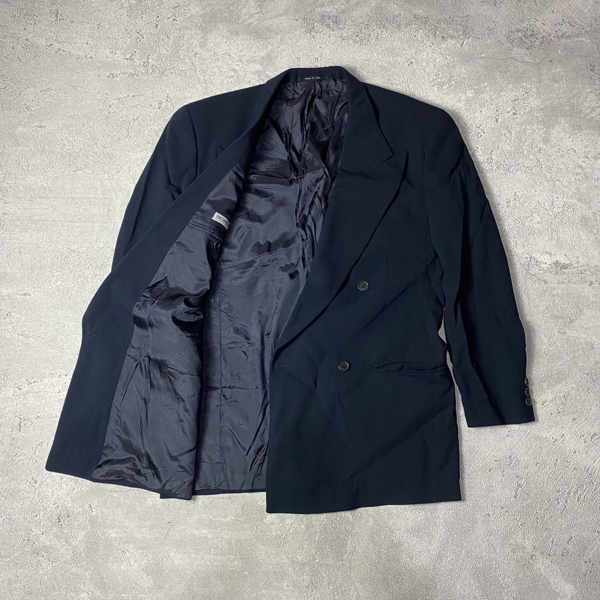 Emporio Armani VINTAGE EMPORIO ARMANI Blazer Size US M / EU 48-50 / 2 - 3 Thumbnail